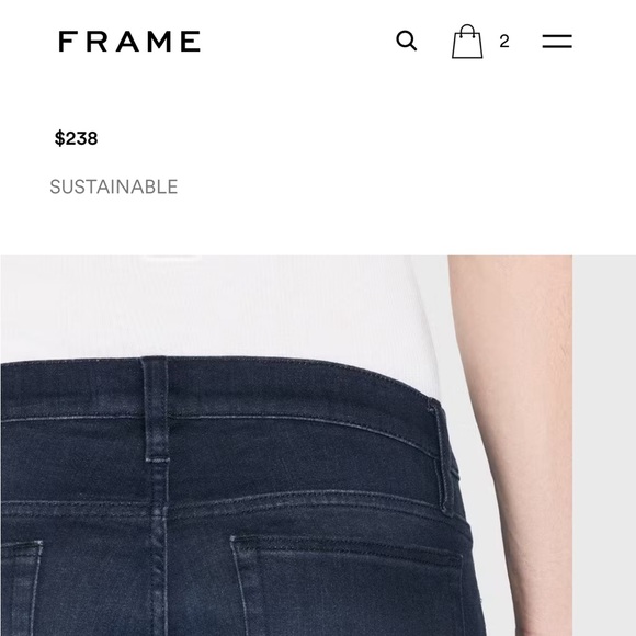 Men’s Frame denim L’Homme Slim - size 34 - Picture 8 of 8